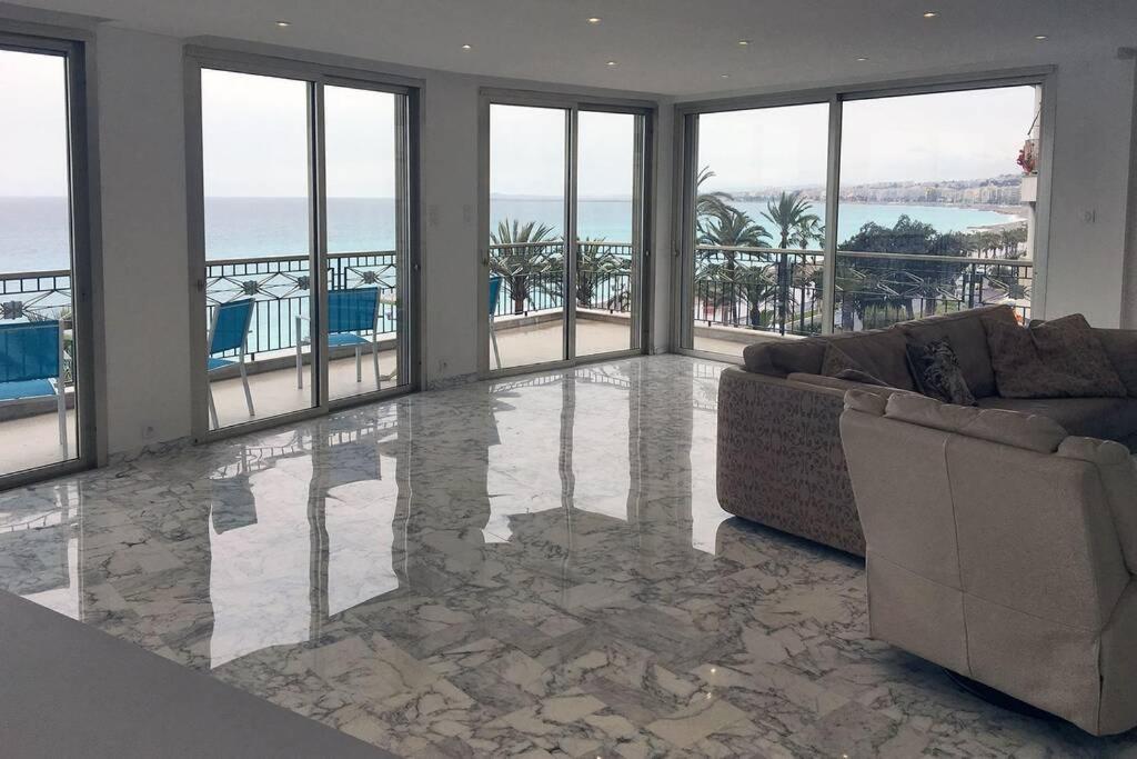 Promenade Des Anglais Amazing Sea View 140M2 3Br Ницца Экстерьер фото